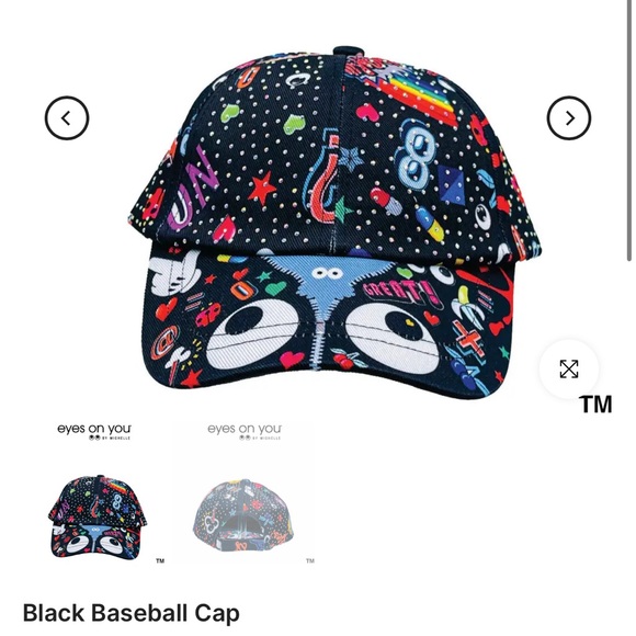 Eyes on you by michelle baseball cap - Picture 1 of 3